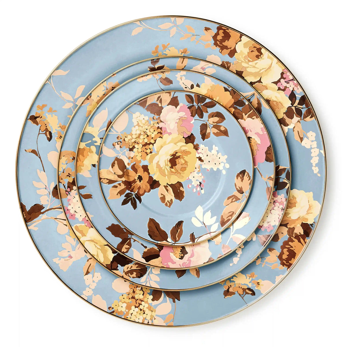 Wild Rose Mauve Serving Platter