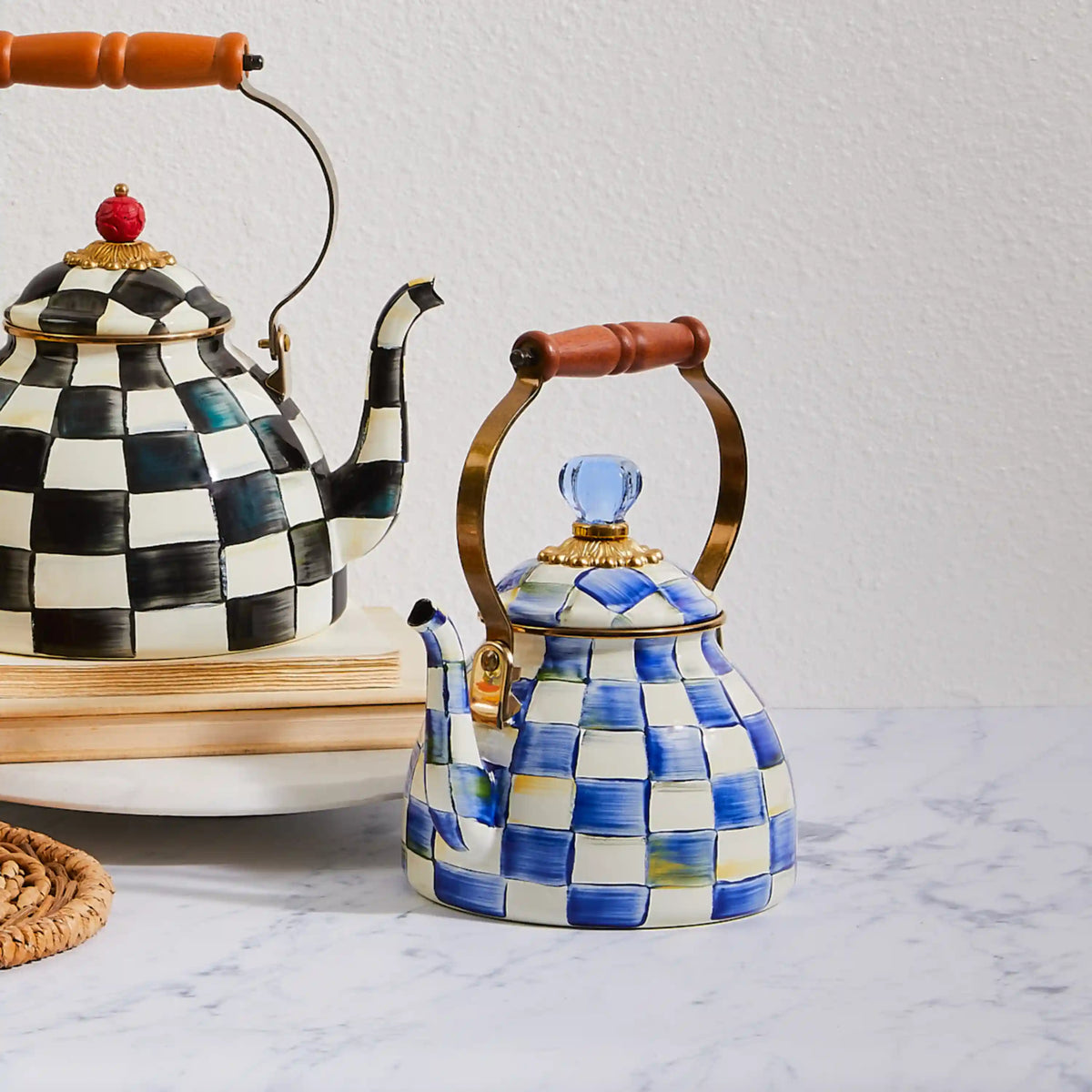 Royal Check 3 Quart Tea Kettle