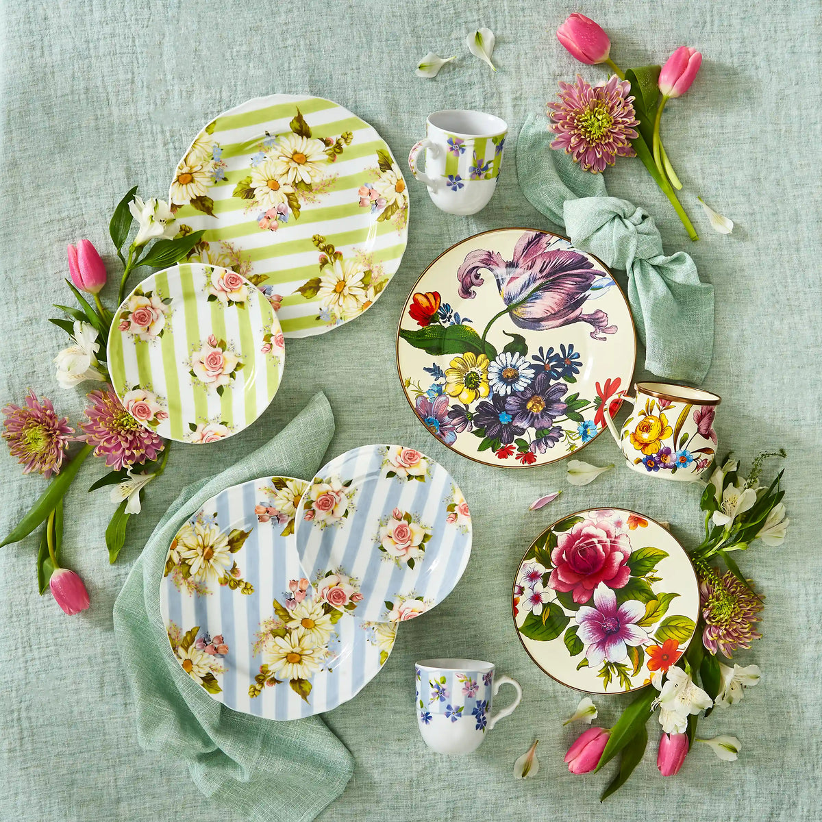 Wildflowers Pink Mug