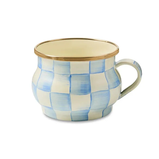 Sky Check Teacup