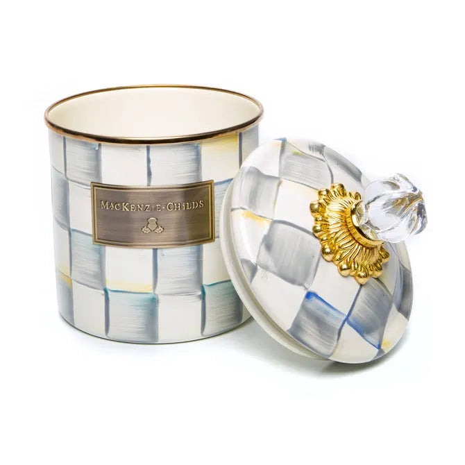 Sterling Check Small Canister