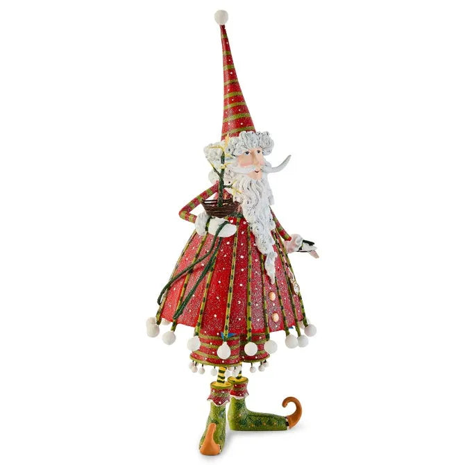Patience Brewster Dash Away Dashing Santa Figure