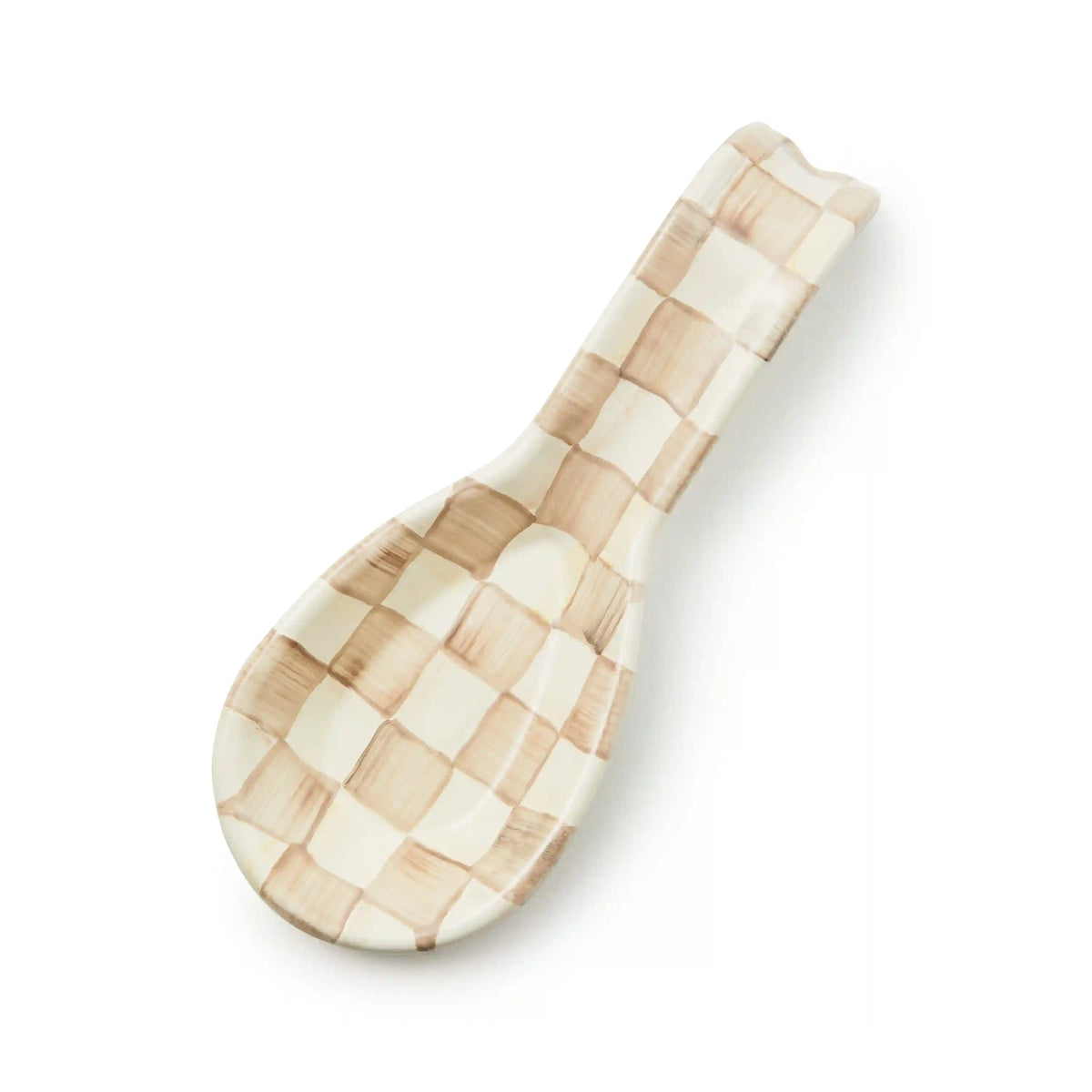 Emerald Check Spoon Rest
