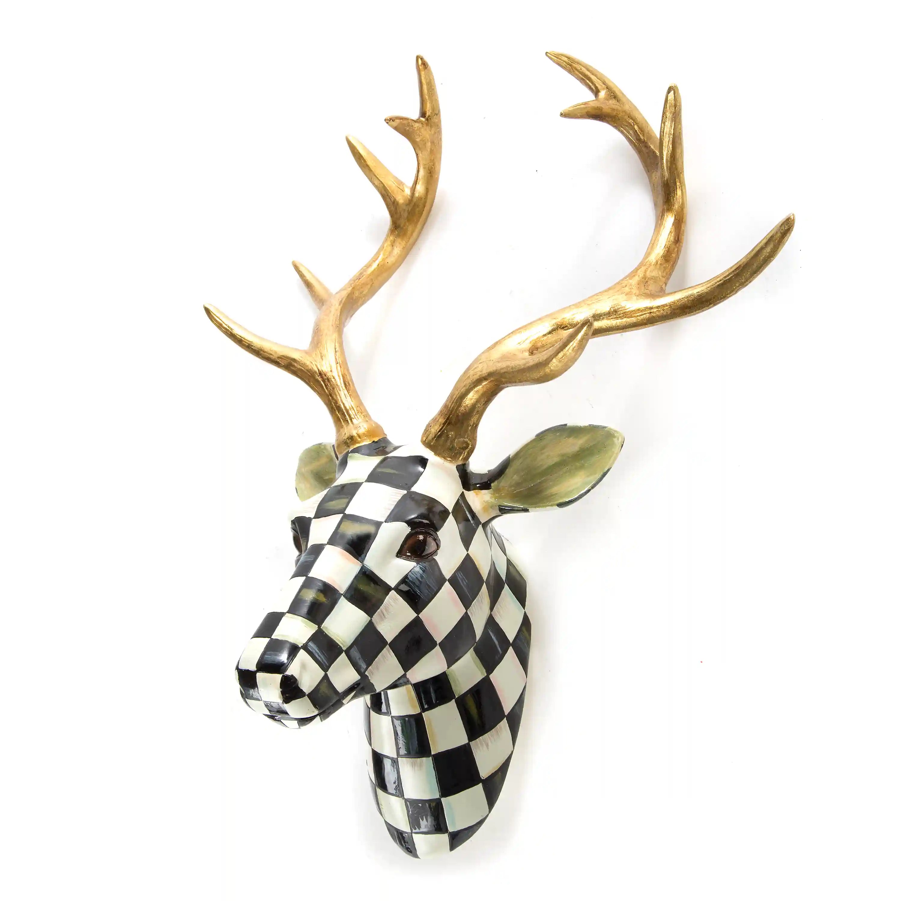 Rosy Check Small Deer Wall Decor