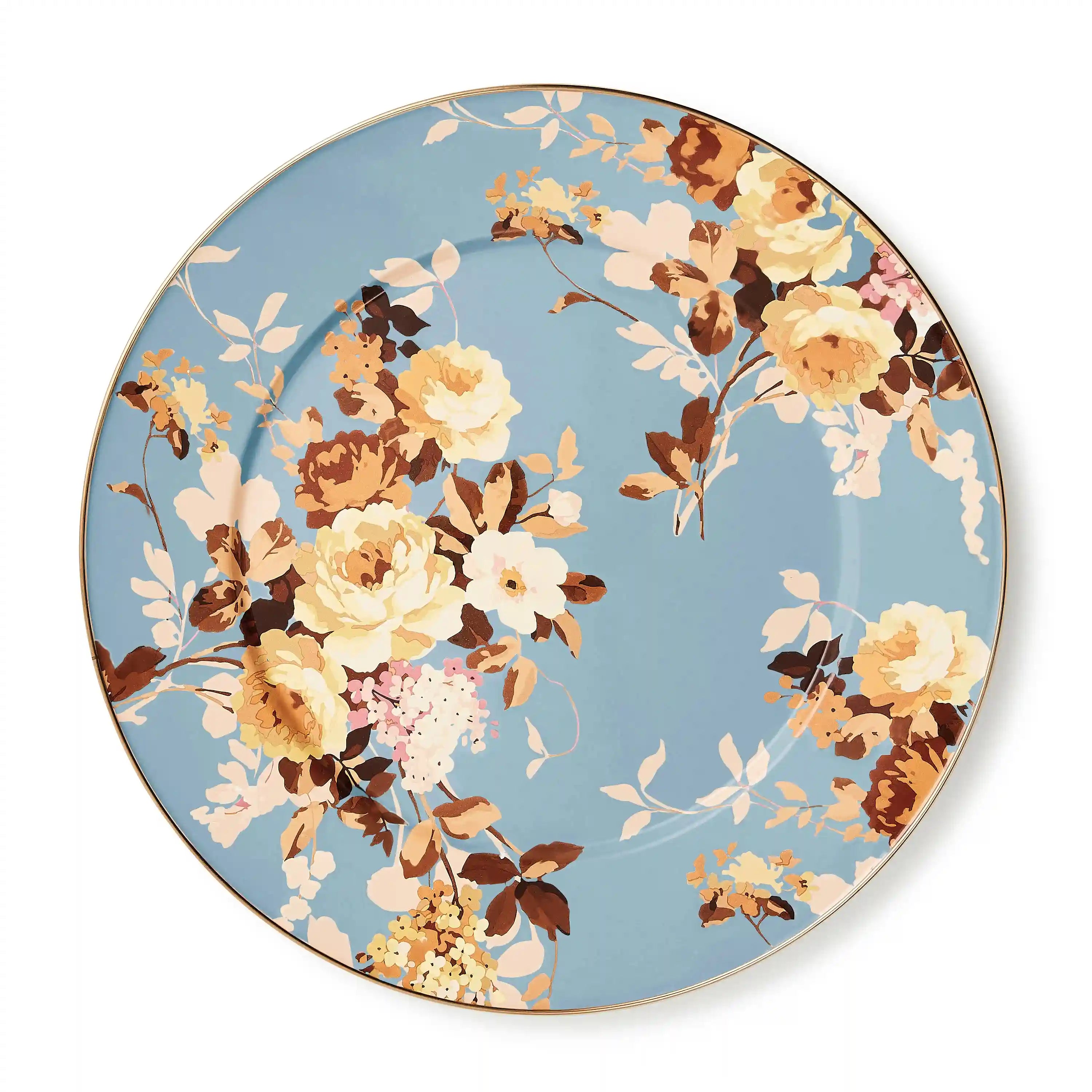 Wild Rose Mauve Serving Platter
