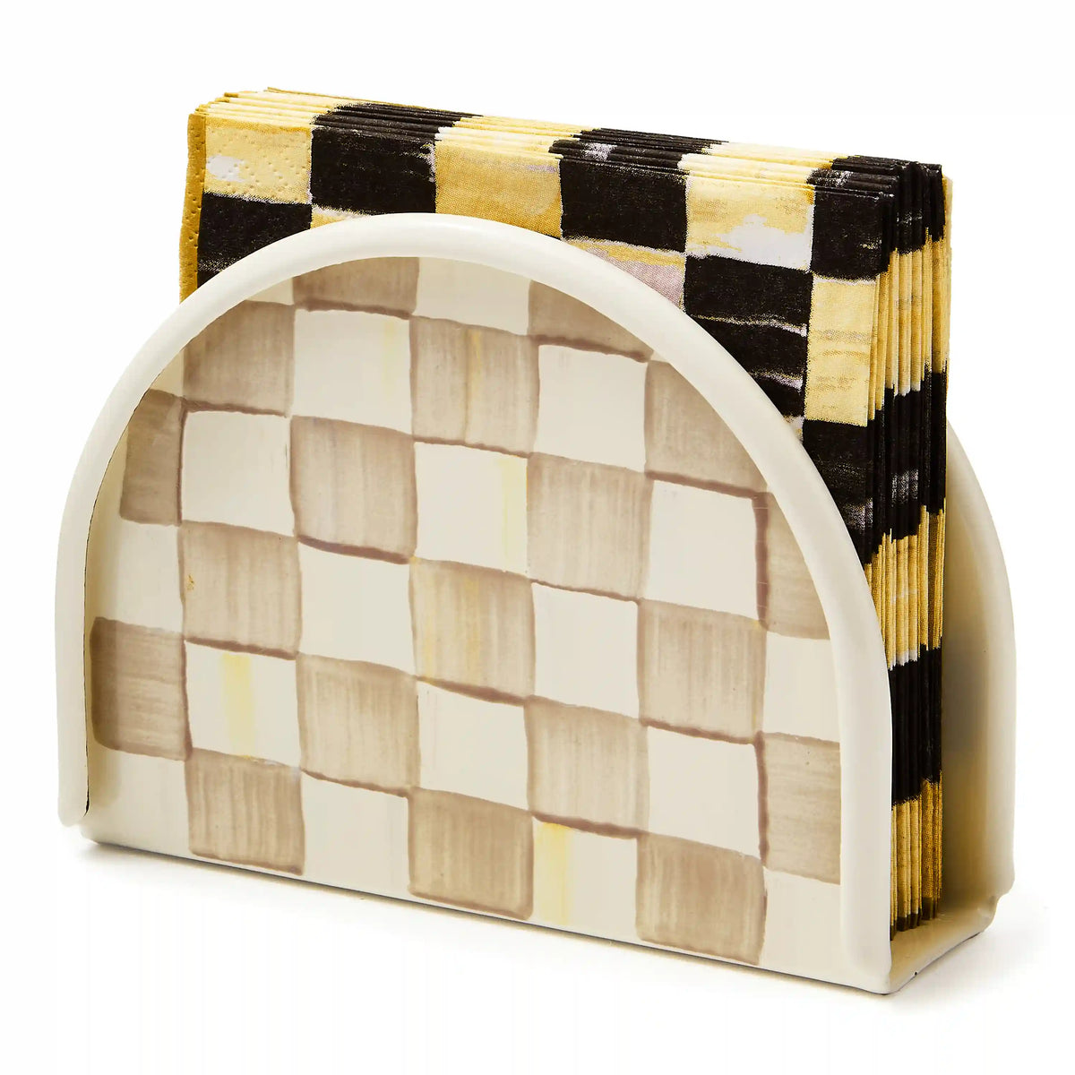 Sky Check Napkin Holder