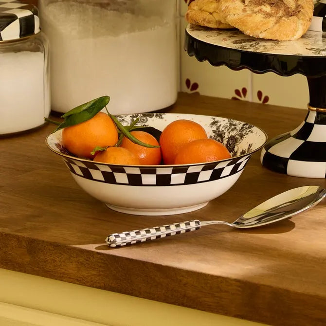 Bee Toile Serving Bowl