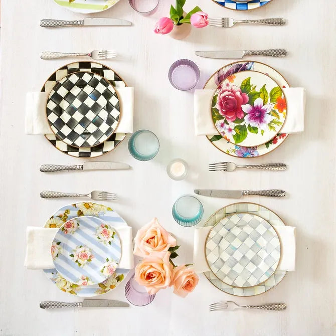 Sterling Check Salad/Dessert Plate