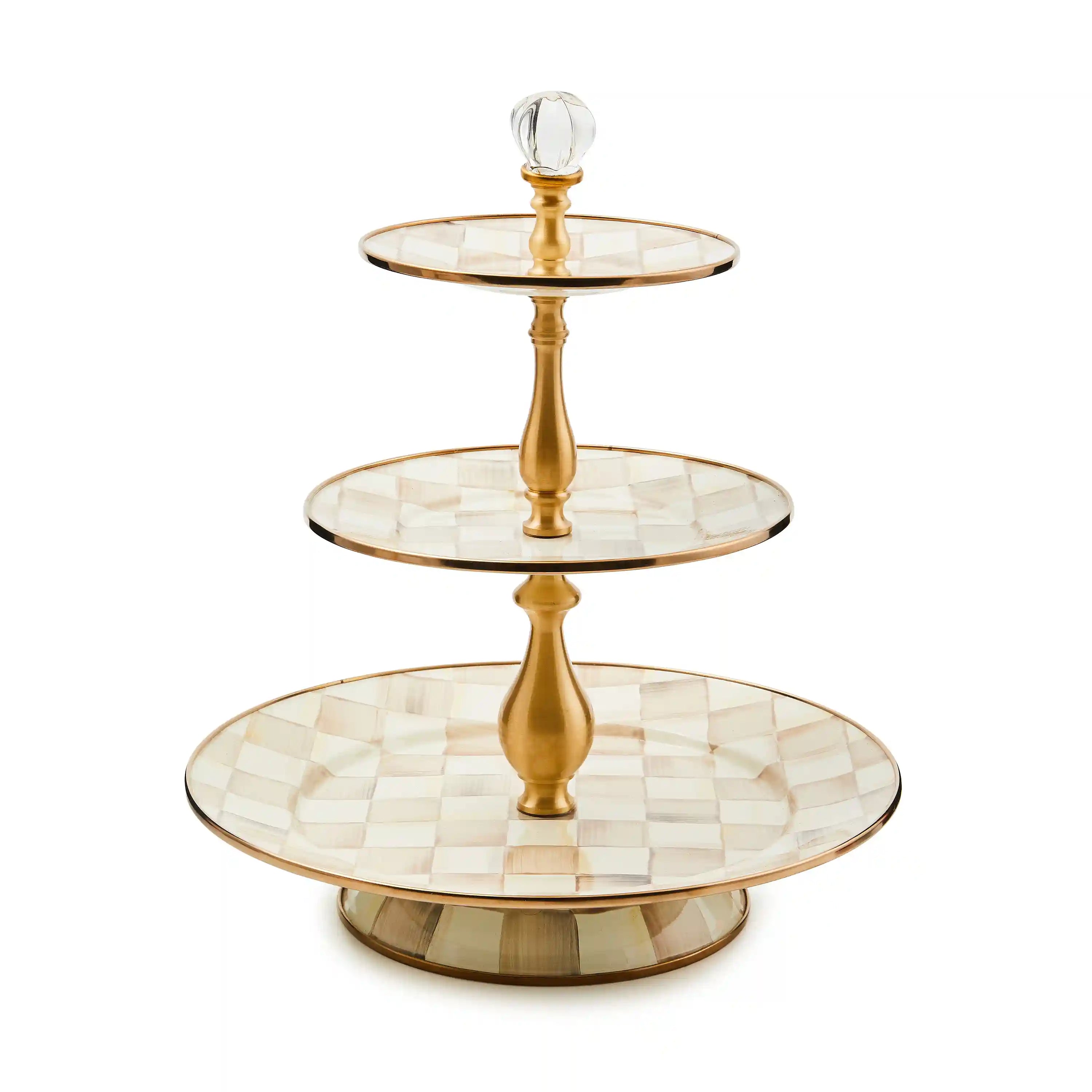 Courtly Check Two Tier Sweet Stand