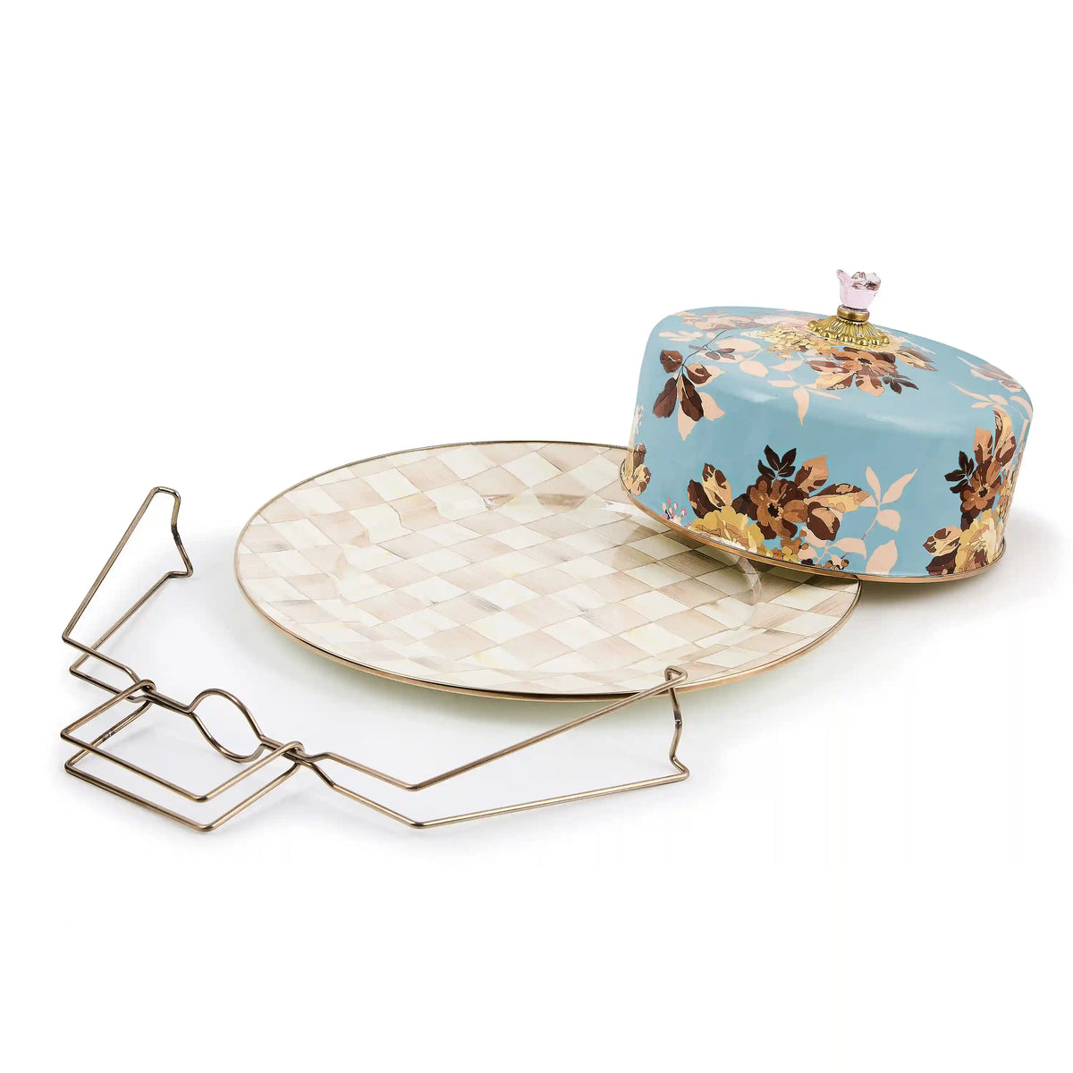 Wild Rose Mauve Cake Carrier