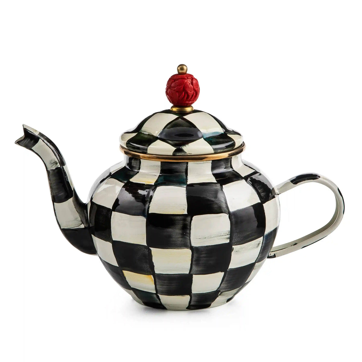 Rosy Check 4 Cup Teapot