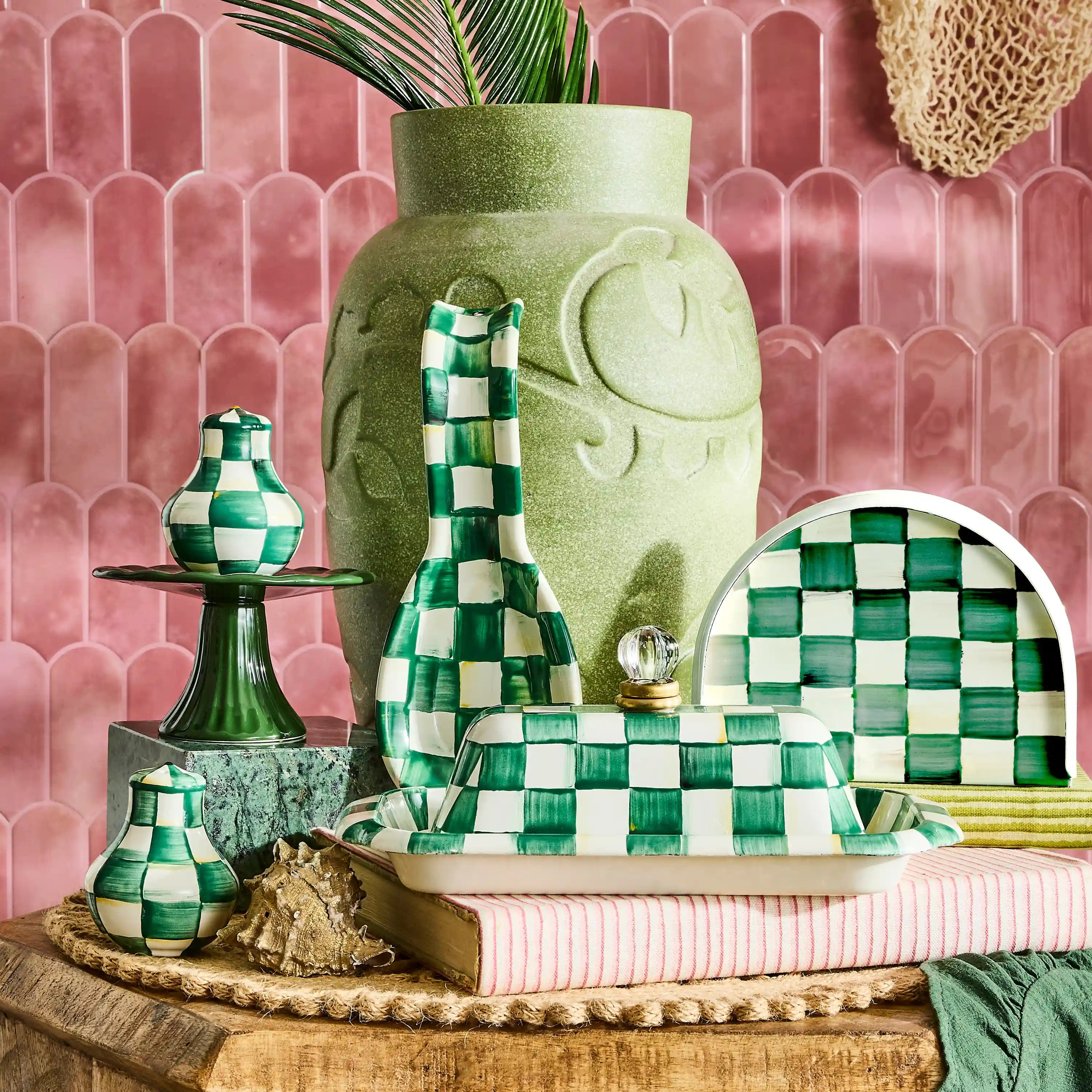 Rosy Check Spoon Rest