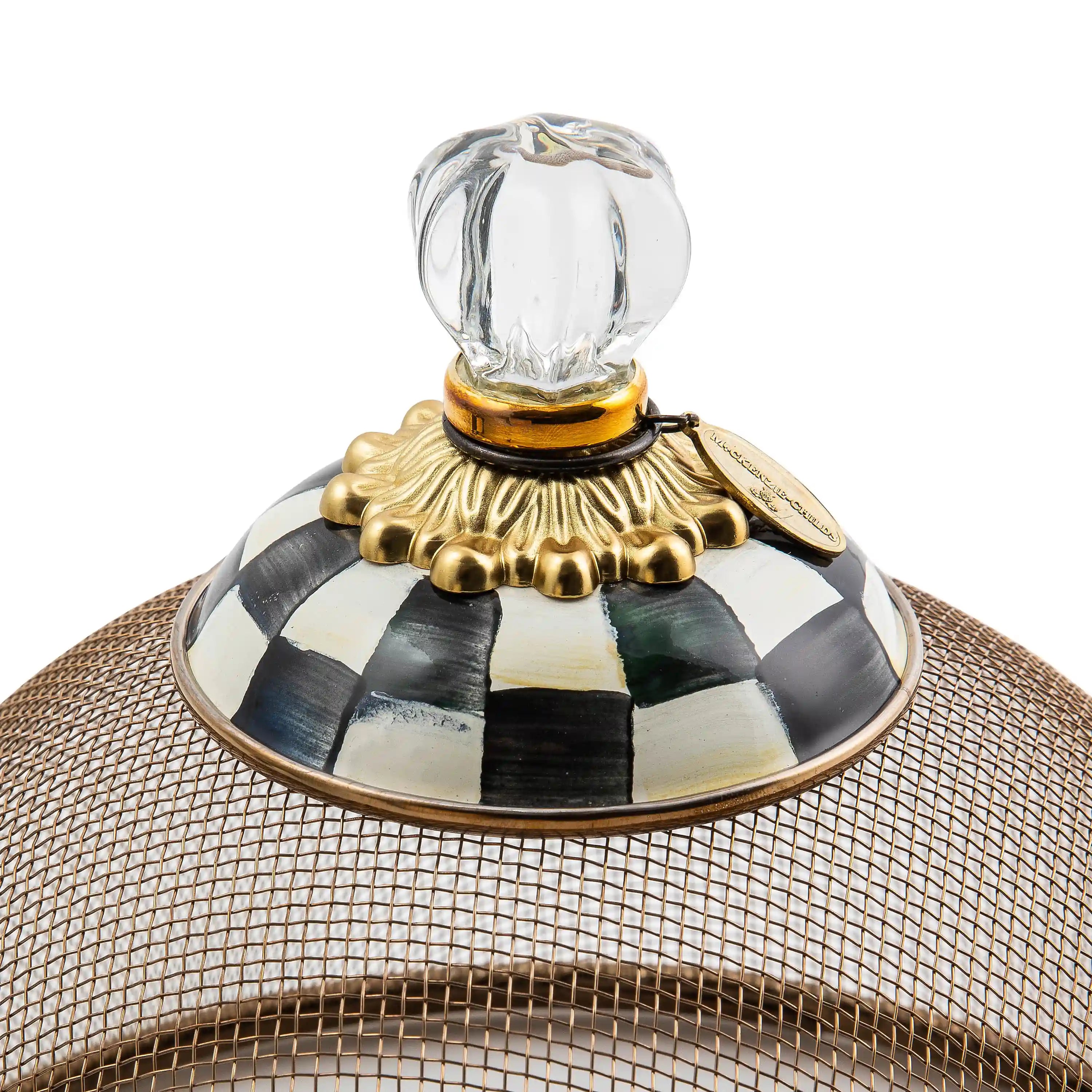 Rosy Check Large Mesh Dome