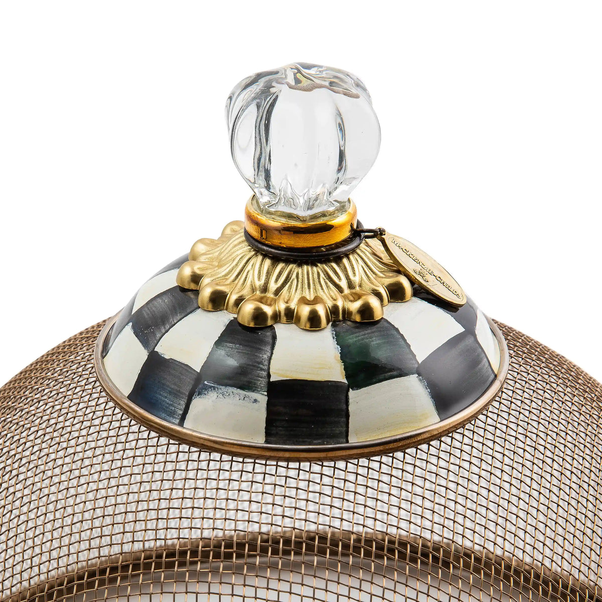 Courtly Check Large Mesh Dome