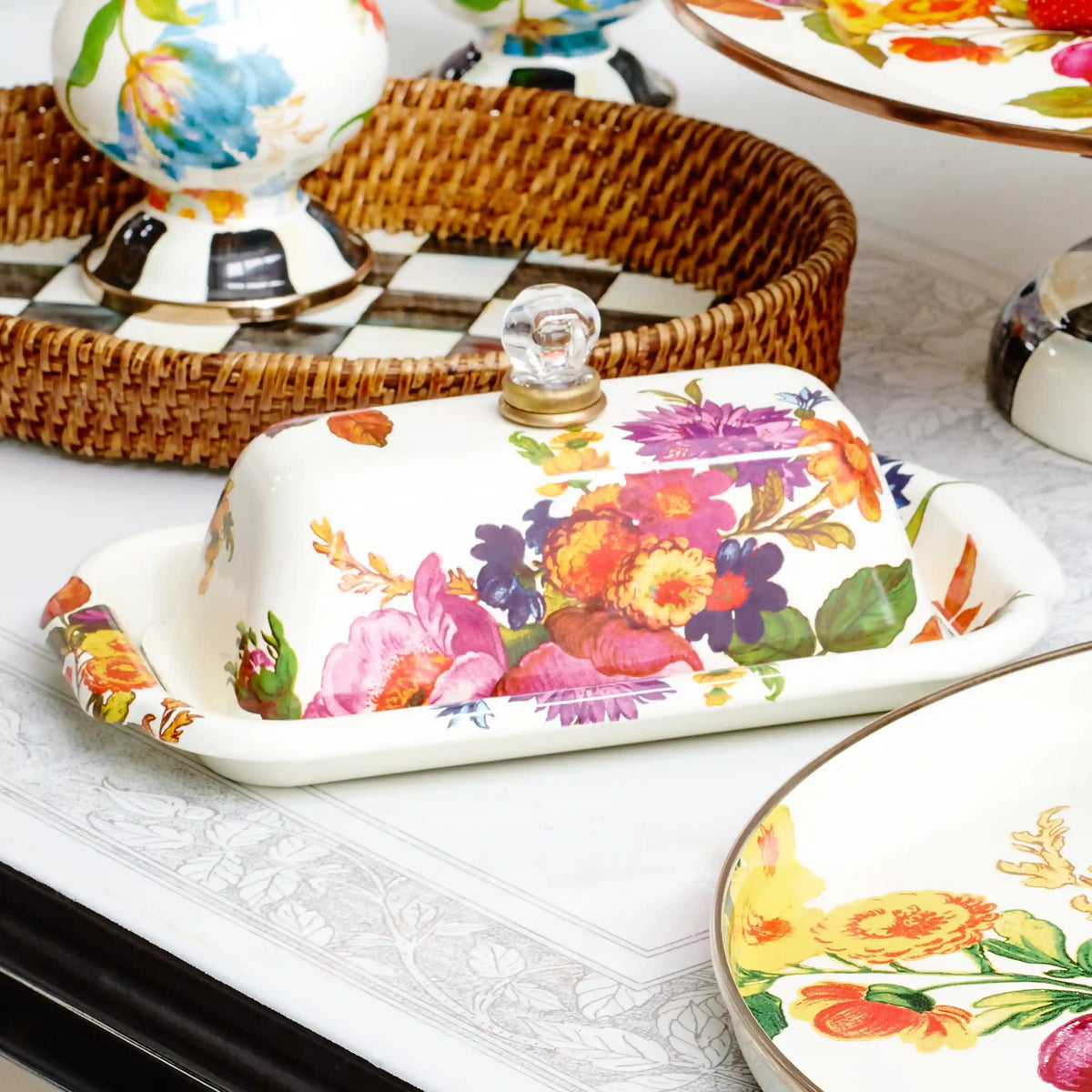 Courtly Check Butter Box