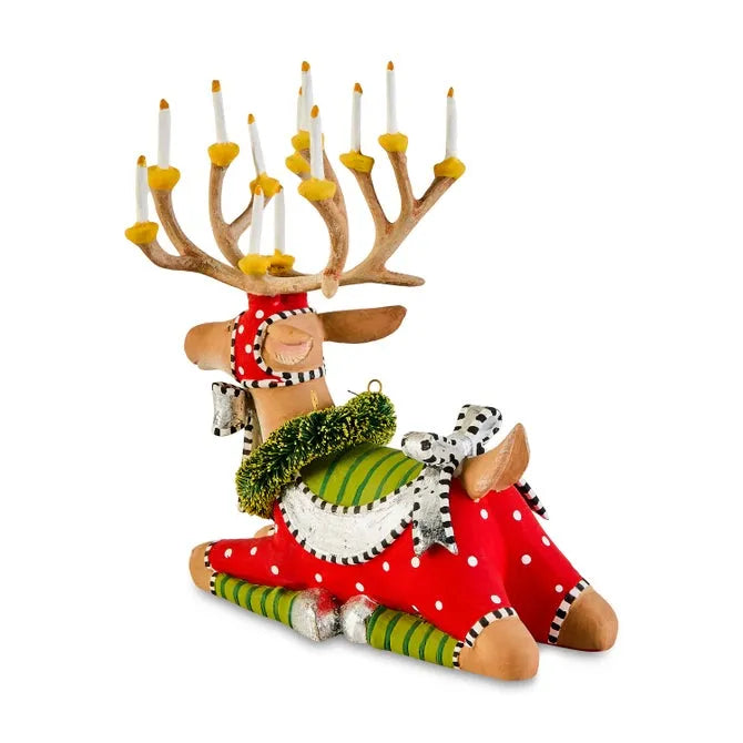 Patience Brewster Dash Away Sitting Dasher Reindeer Figure
