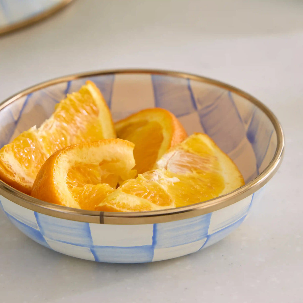 Rosy Check Relish Dish