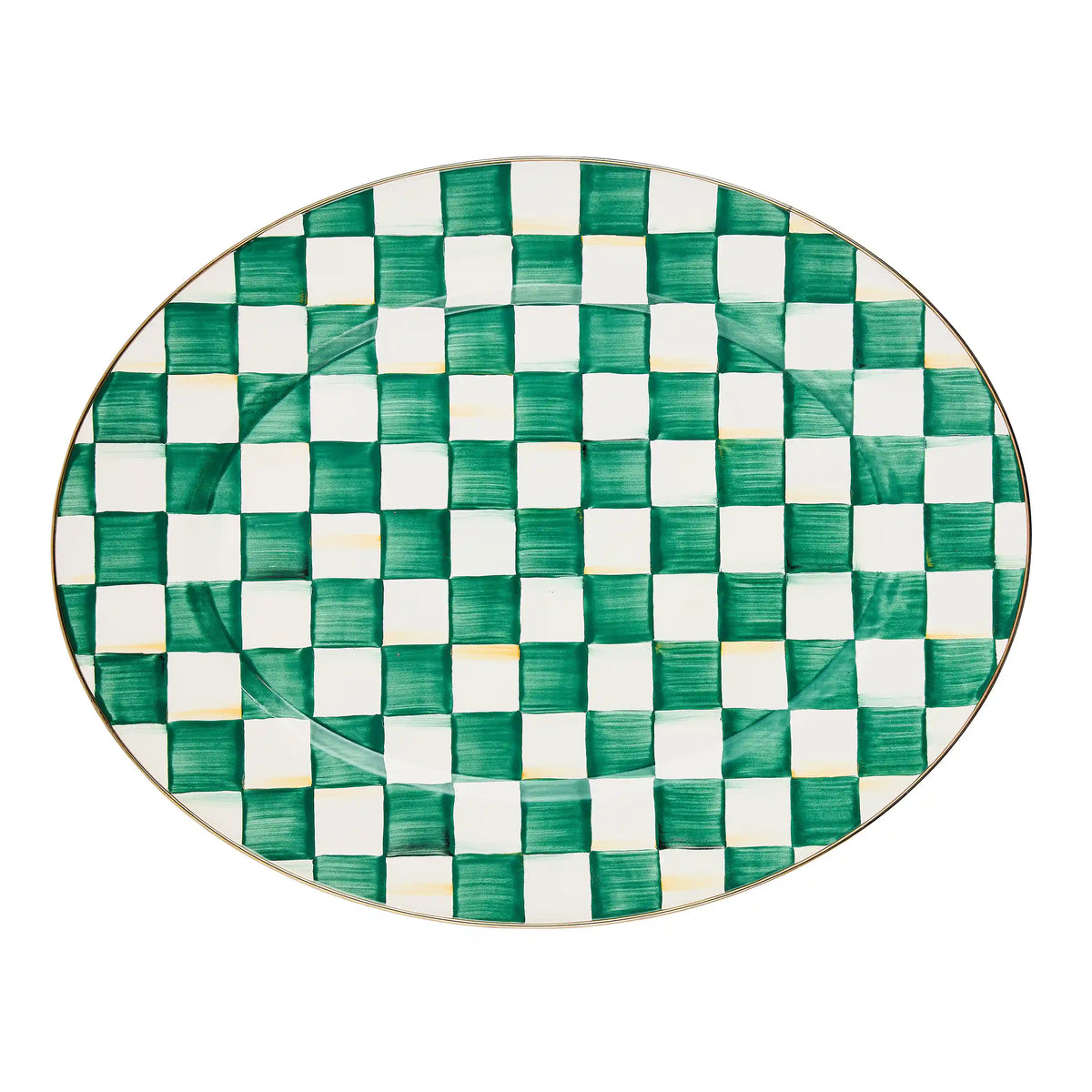 Rosy Check Large Oval Platter