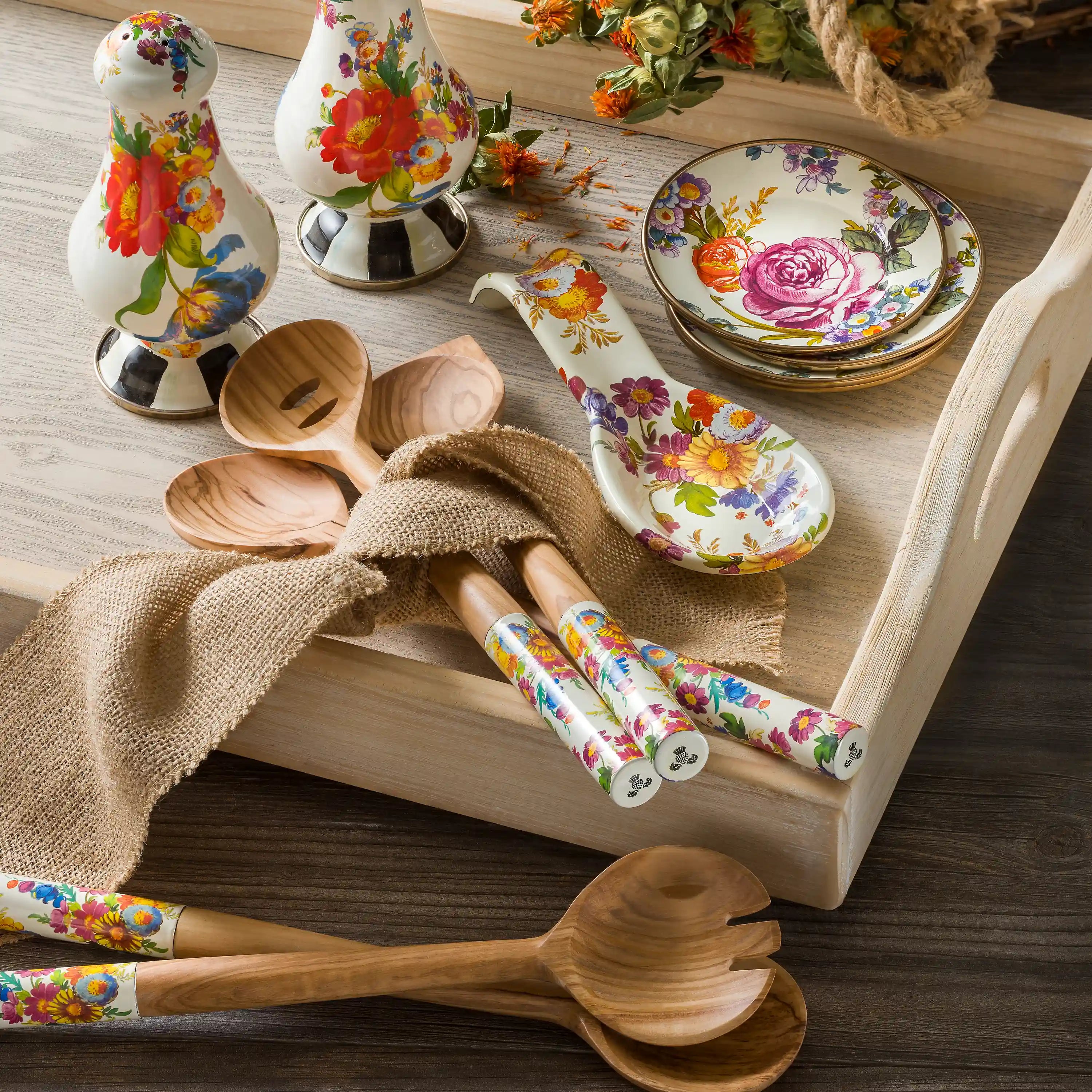Sky Check Spoon Rest