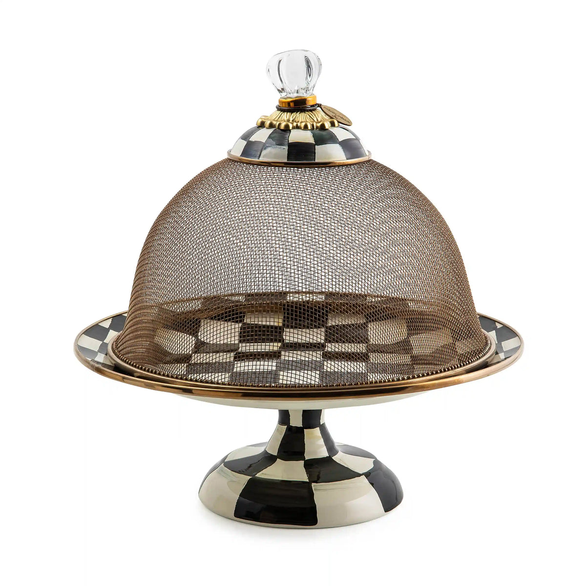 Rosy Check Large Mesh Dome