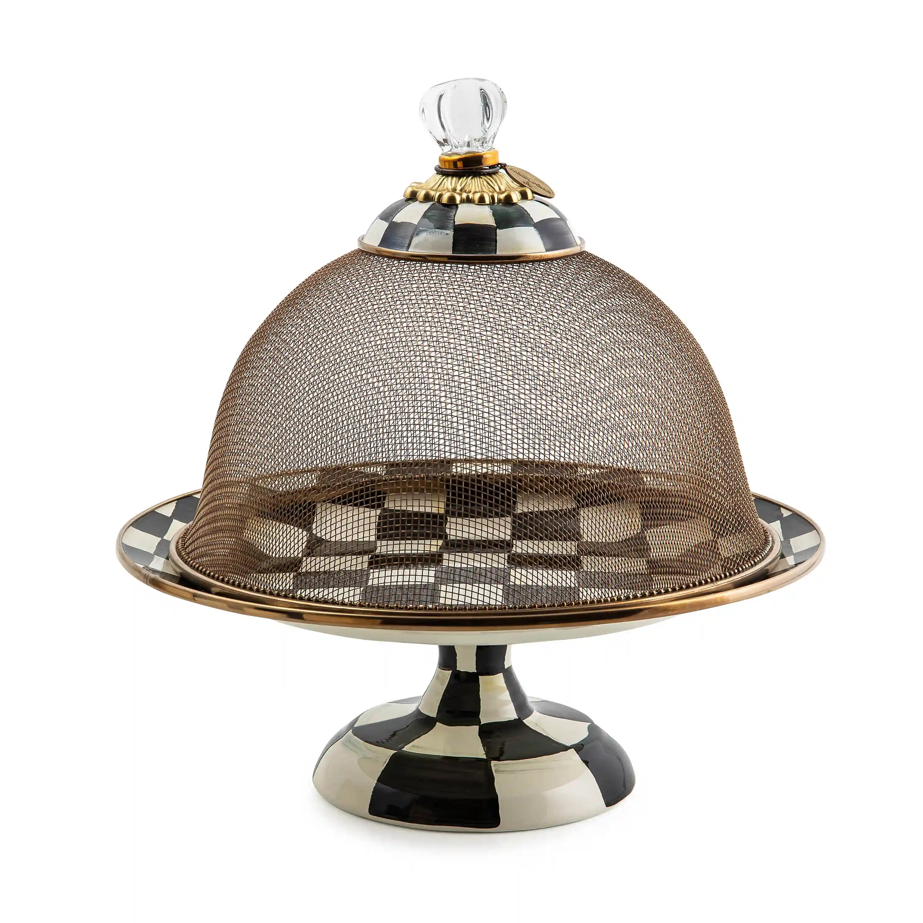 Rosy Check Small Mesh Dome