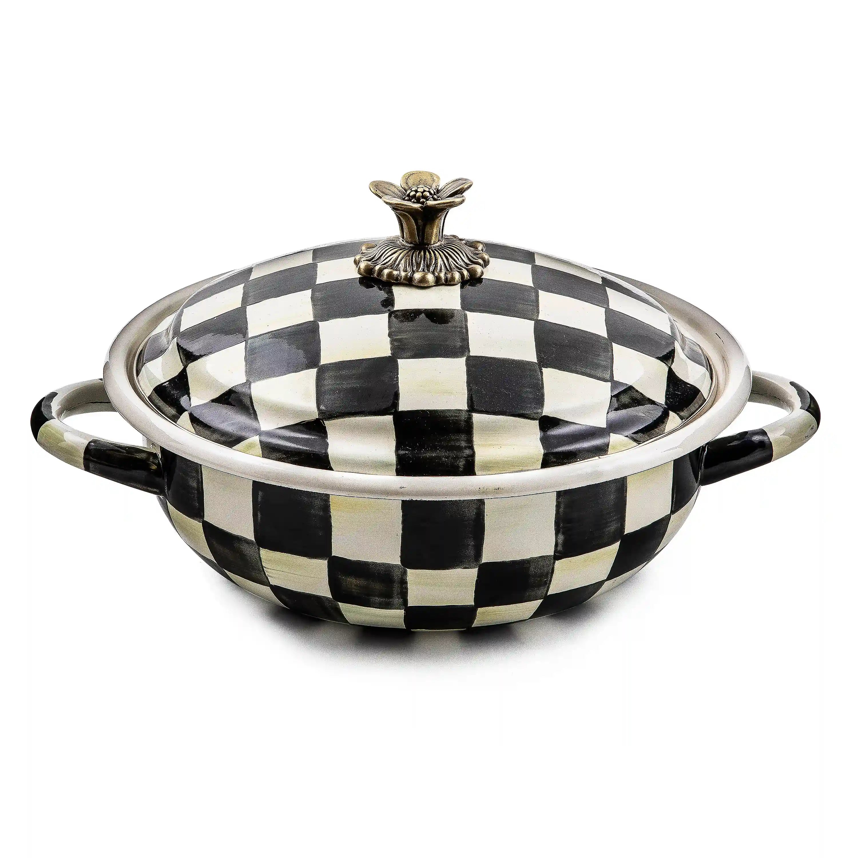 Sterling Check Medium Casserbole