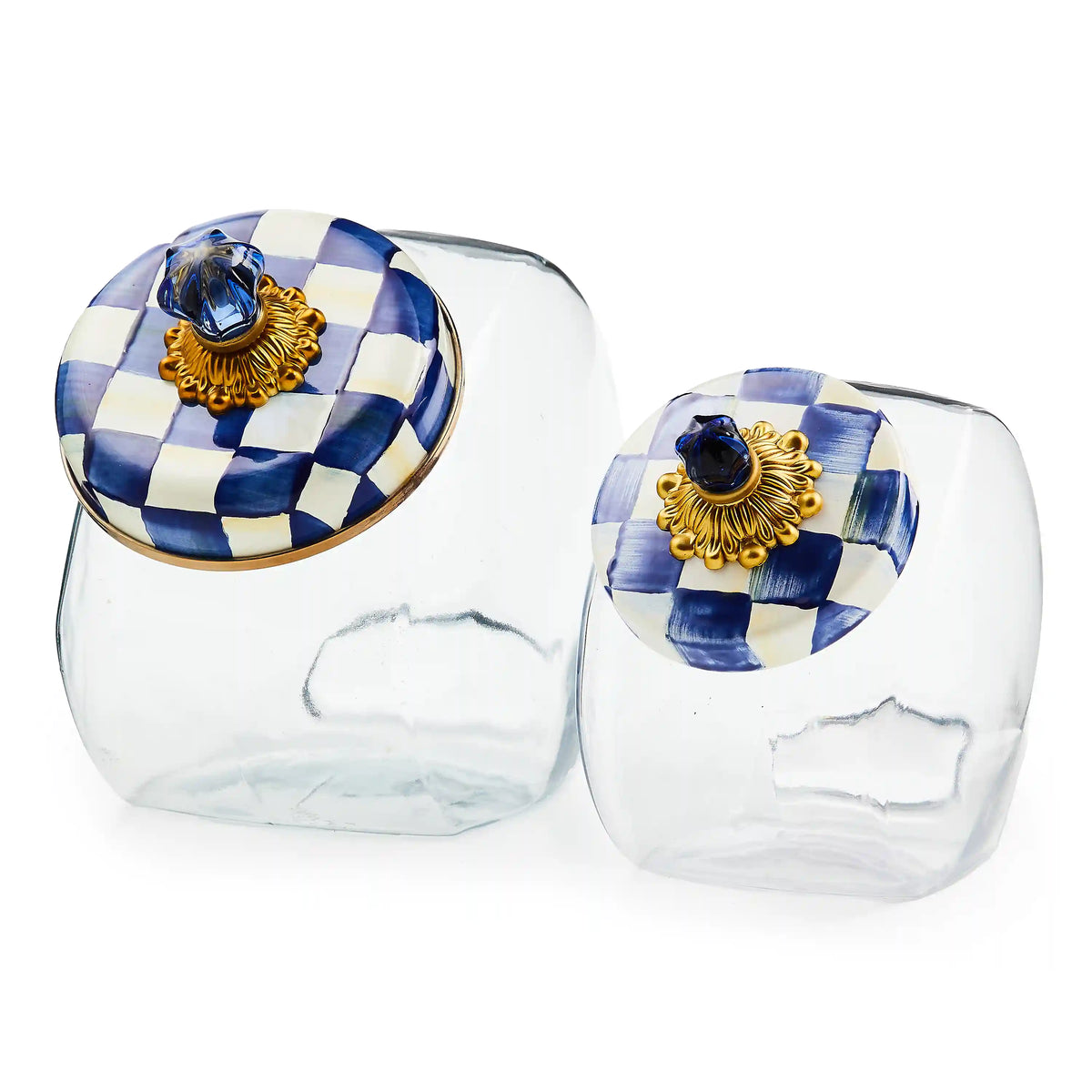 Cookie Jar with Rosy Check Lid