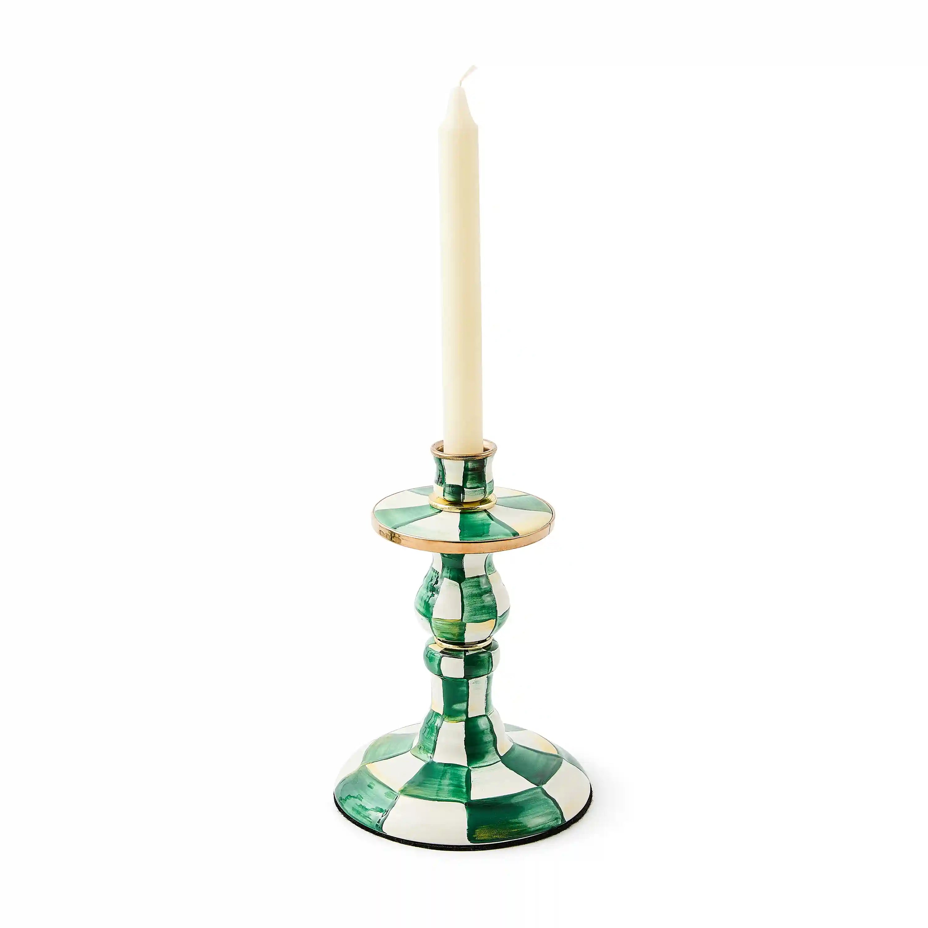Sky Check Small Candlestick