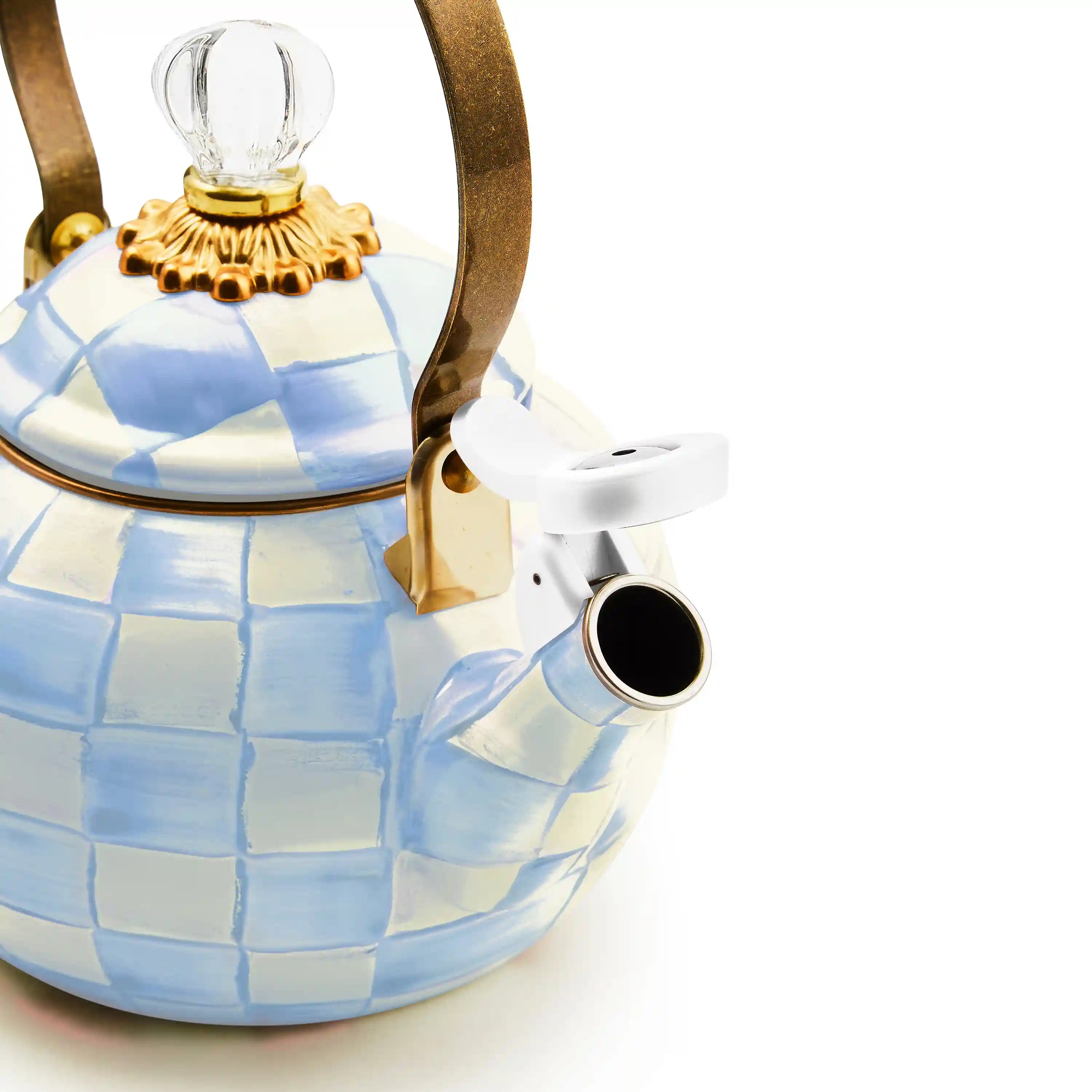 Rosy Check Whistling Tea Kettle