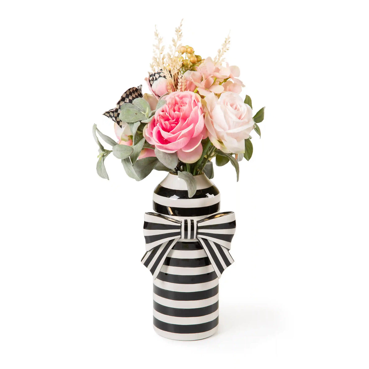Rosy Bow Vase