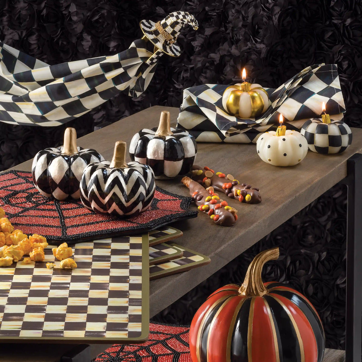 Courtly Check Cotton Napkin