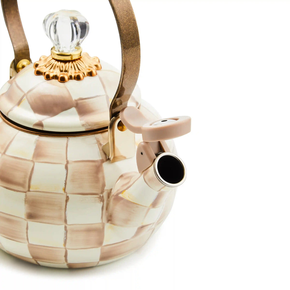 Sky Check Whistling Tea Kettle