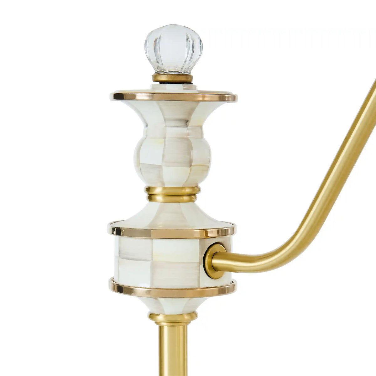 Courtly Farmhouse Floor Lamp