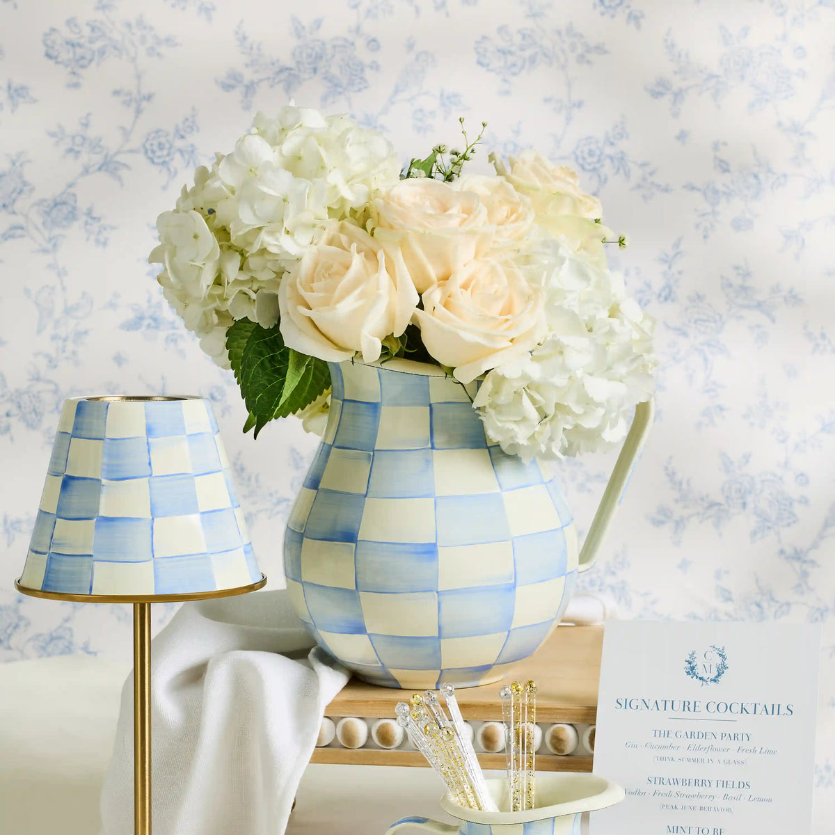 Royal Check Creamer