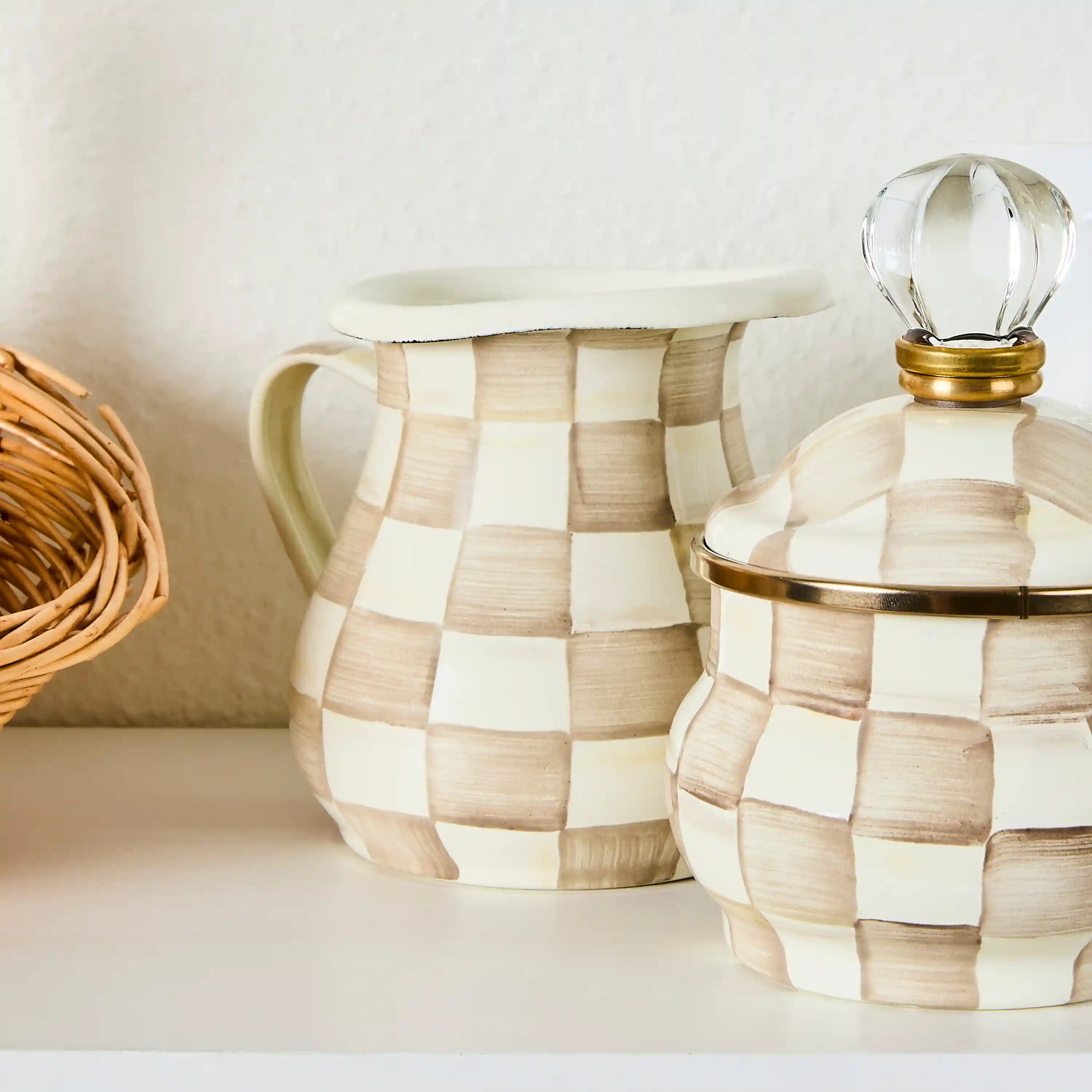 Royal Check Creamer