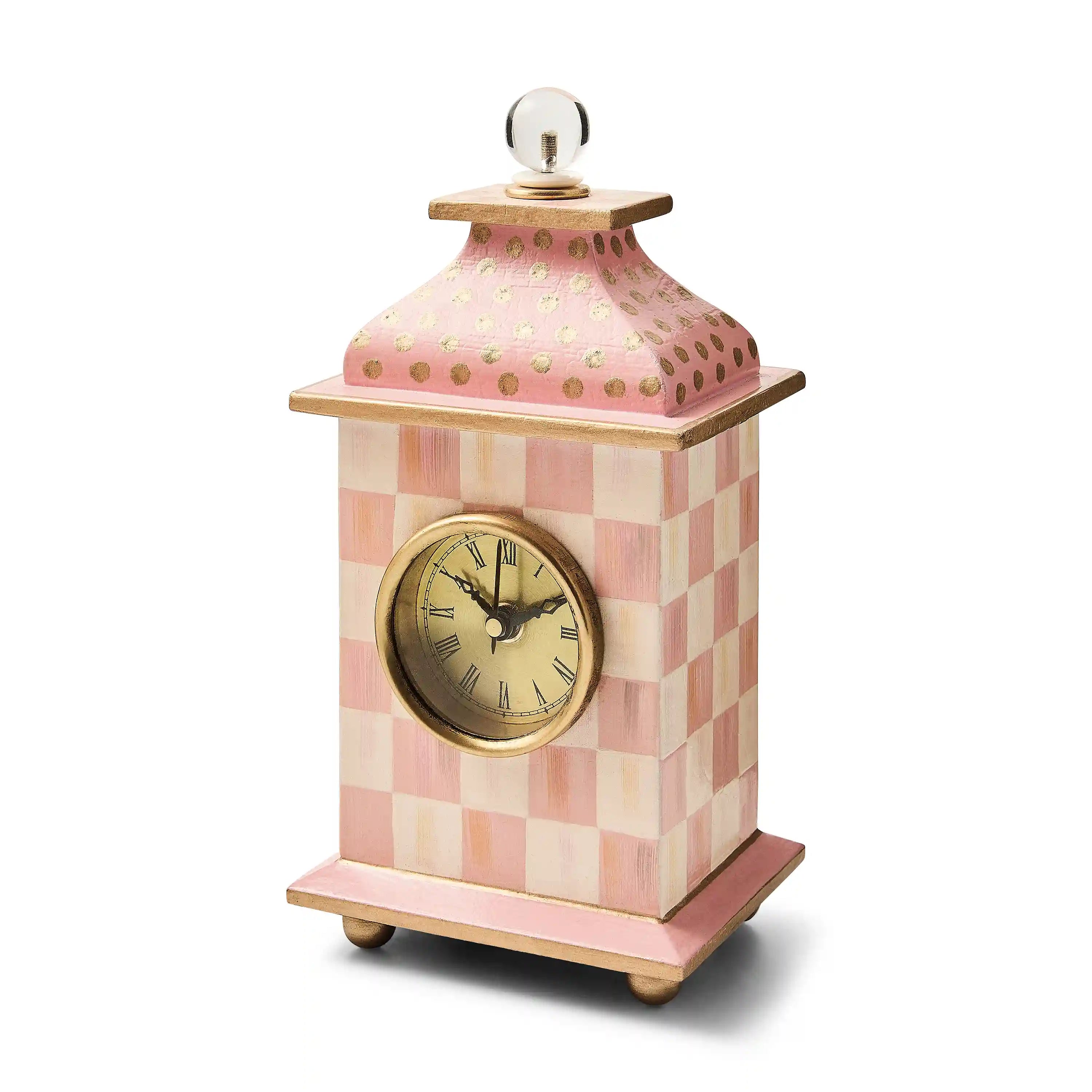 Courtly Check Desk Clock