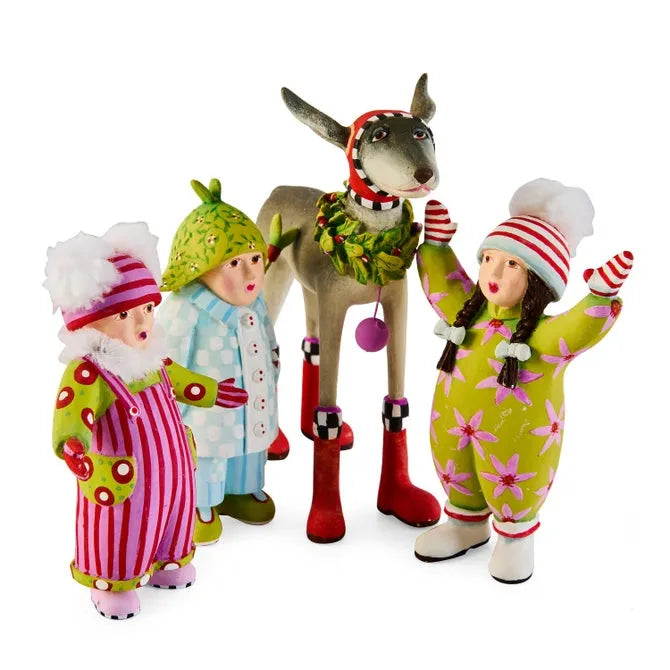 Patience Brewster Carolers 6-Piece Introductory Set