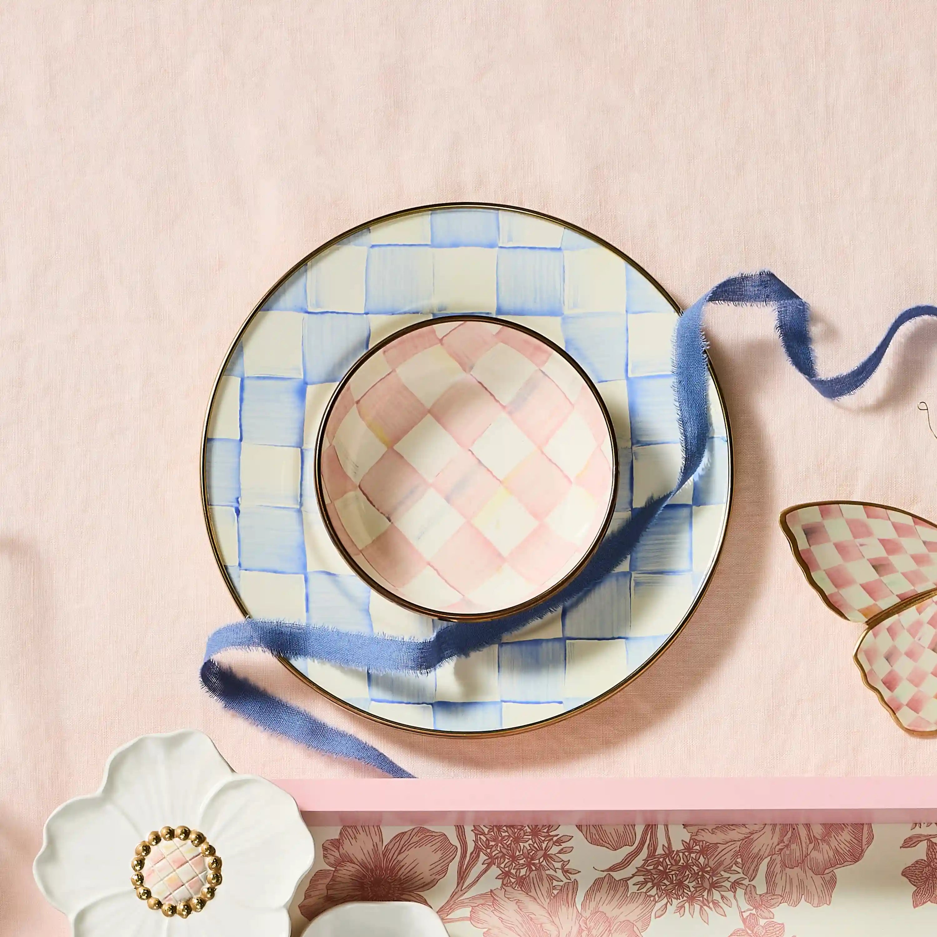 Sky Check Relish Dish