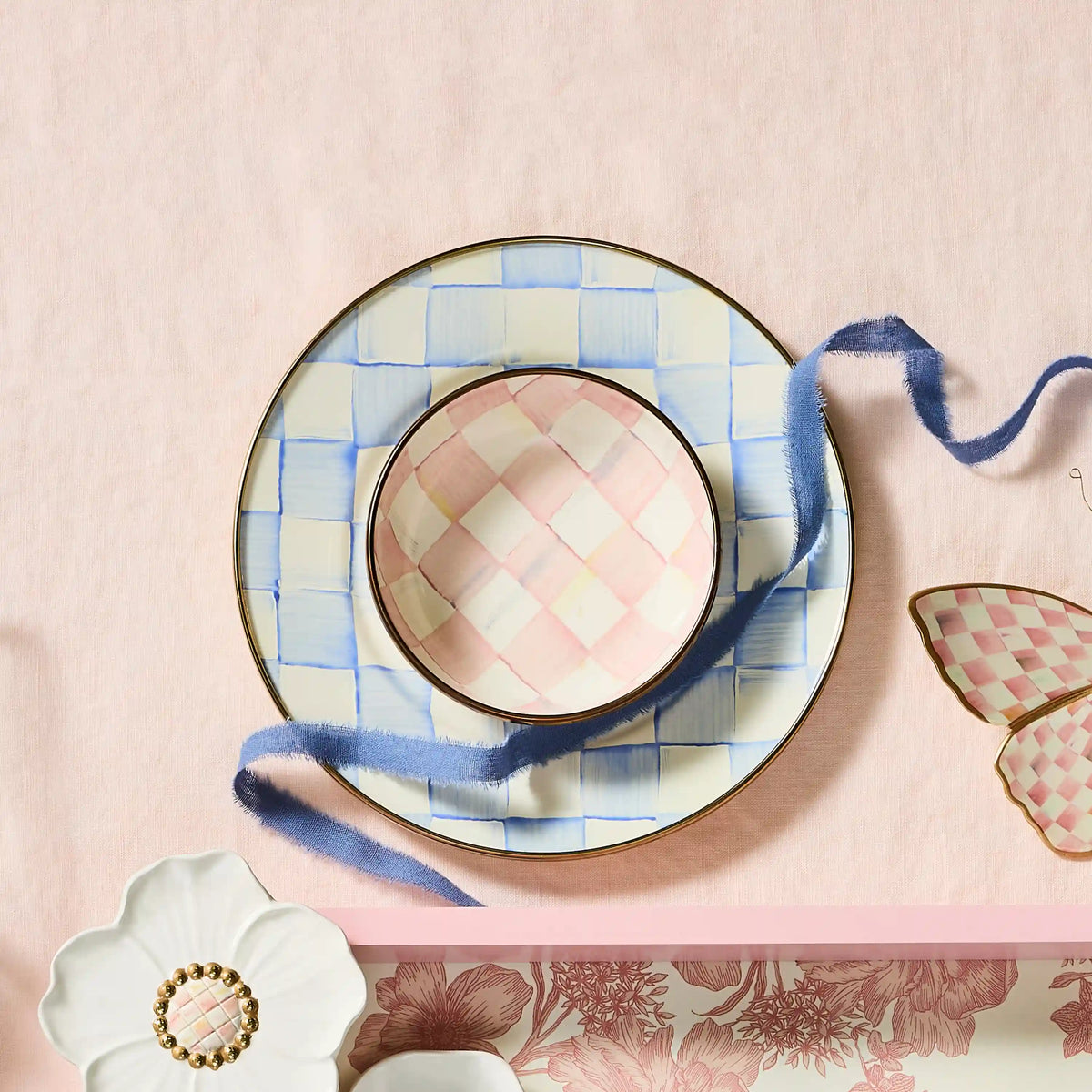 Rosy Check Relish Dish