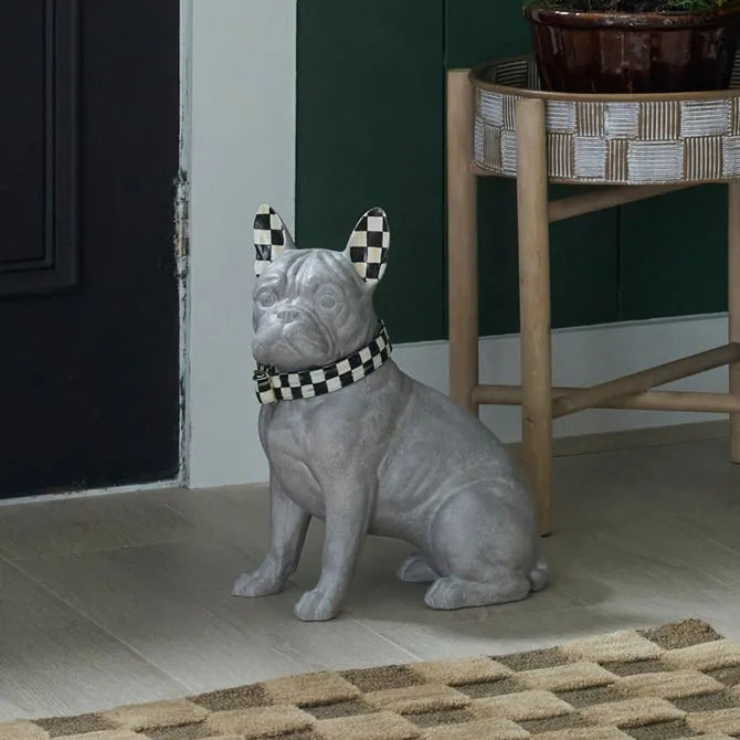 Courtly Check French Bulldog Figurine