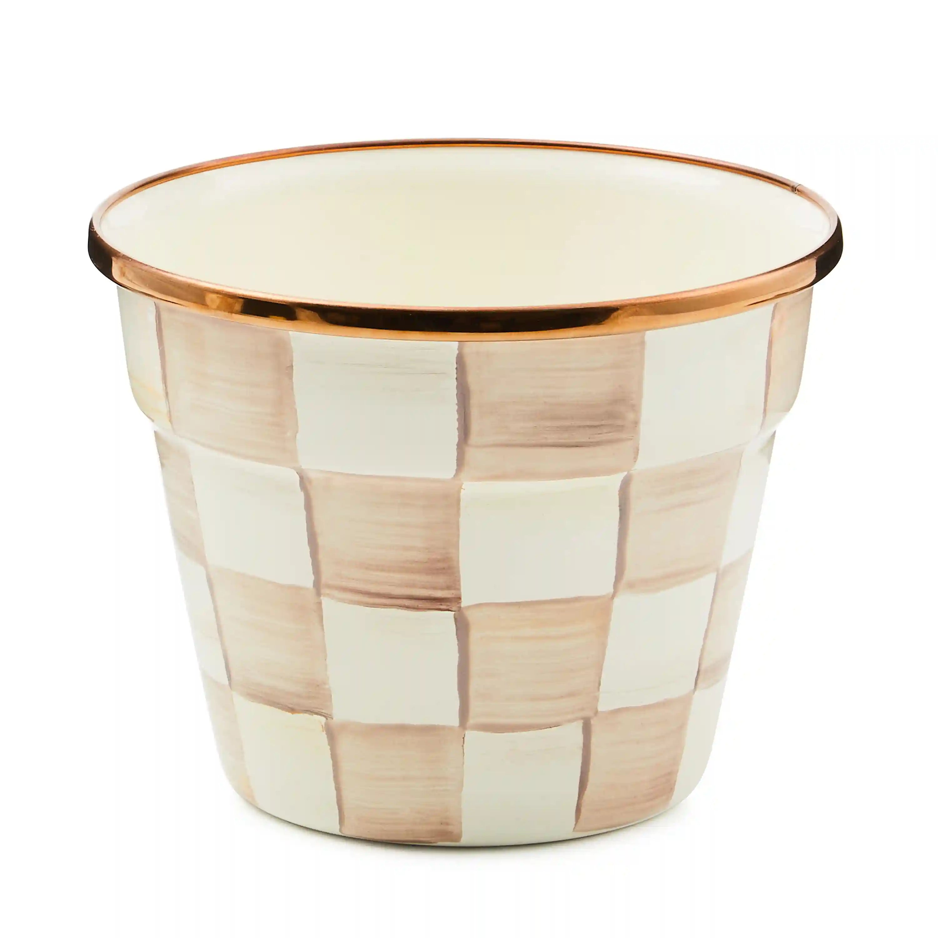 Rosy Check Small Garden Pot