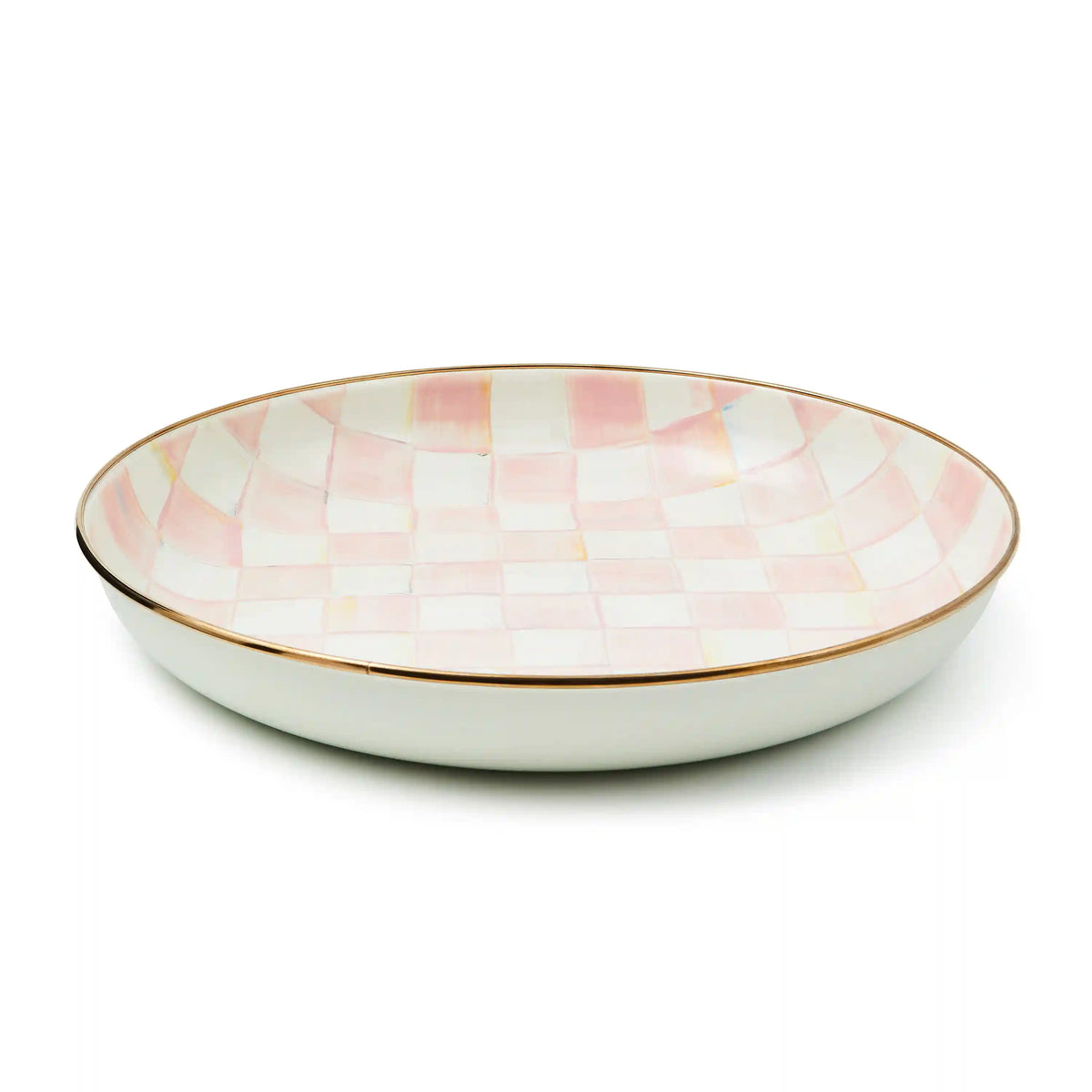 Mocha Check Abundant Bowl