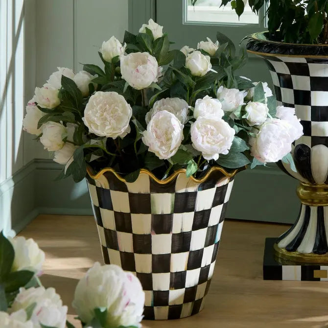 White Peony Urn Filler