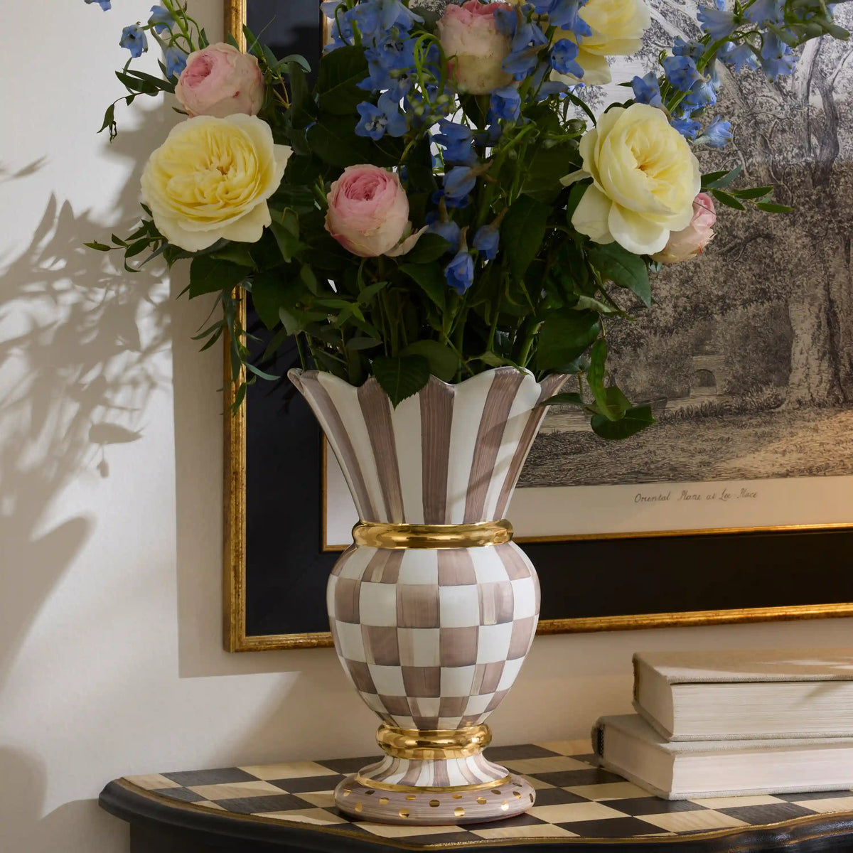 Royal Check Great Vase