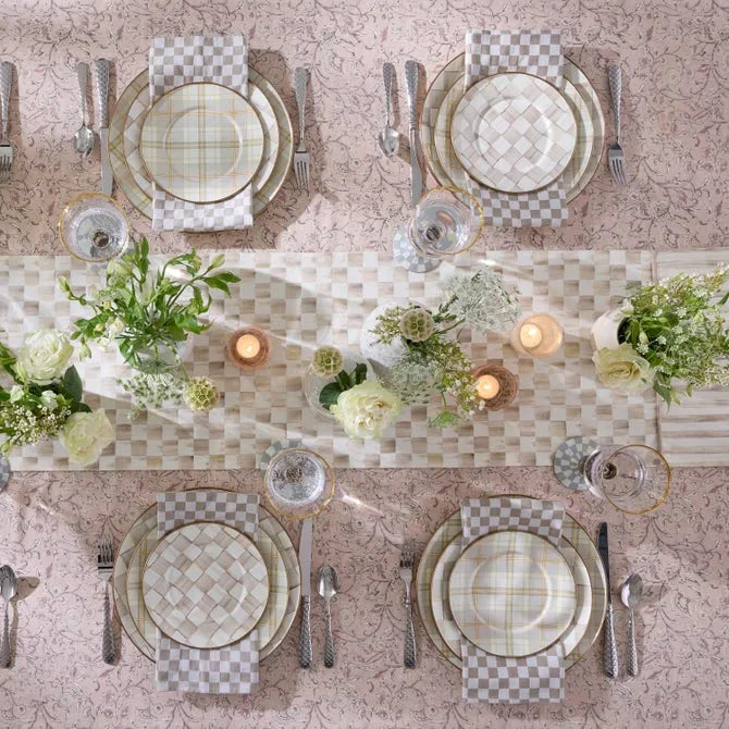 Tartan Latte Charger/Plate