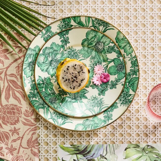 Emerald English Garden Charger/Plate
