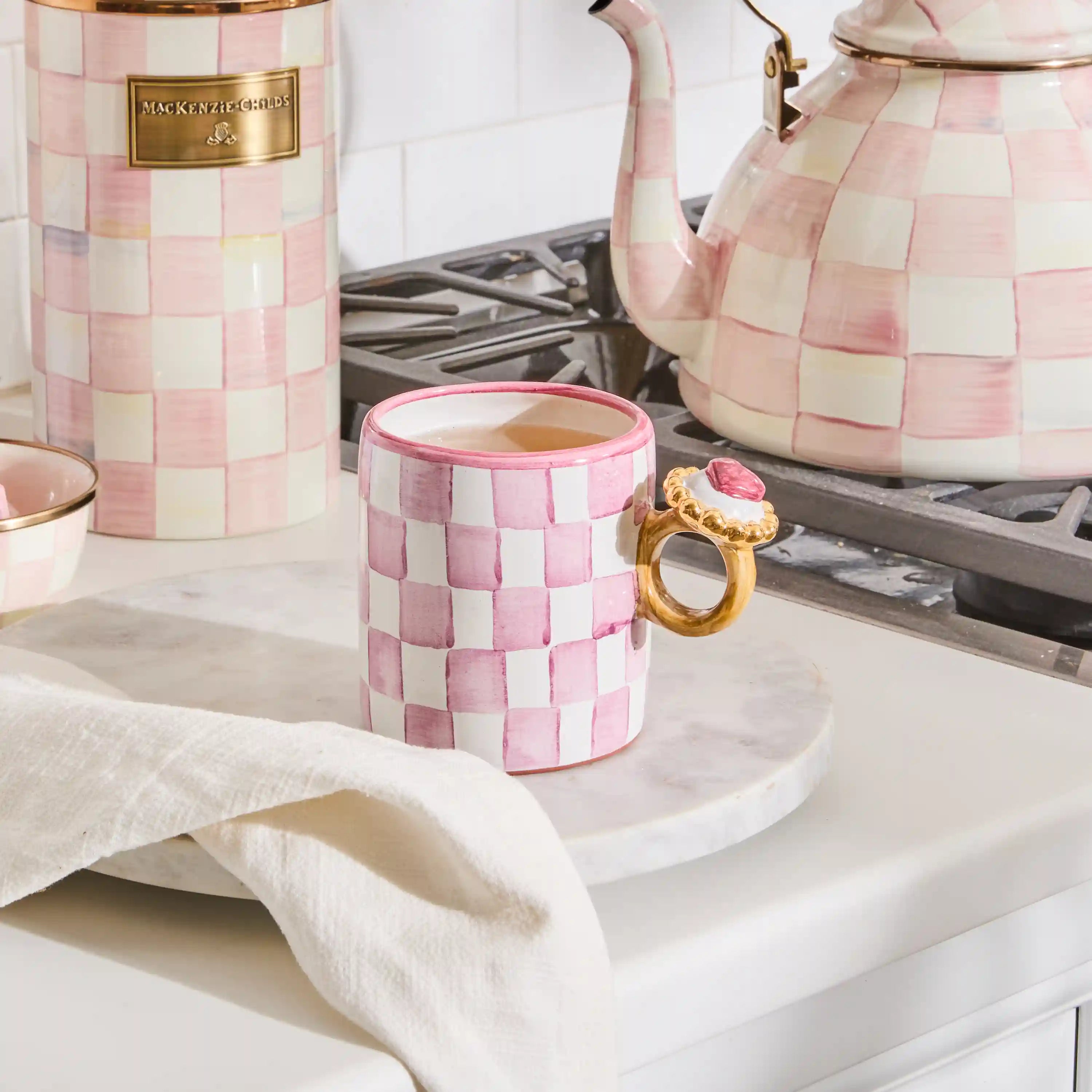 Collectors Series: Mug Edition - Pearl Ring Ceramic Mug
