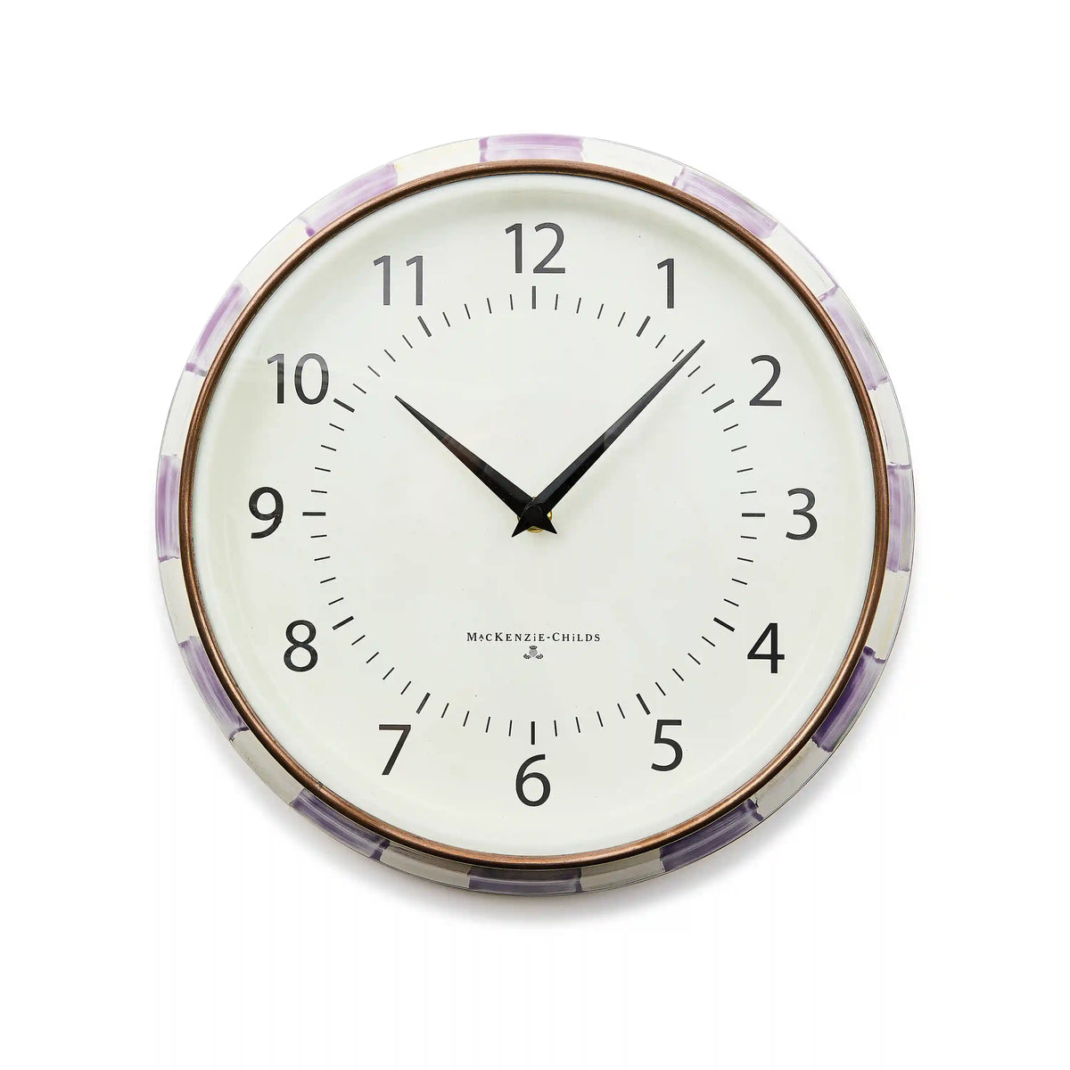 Sterling Check School Wall Clock