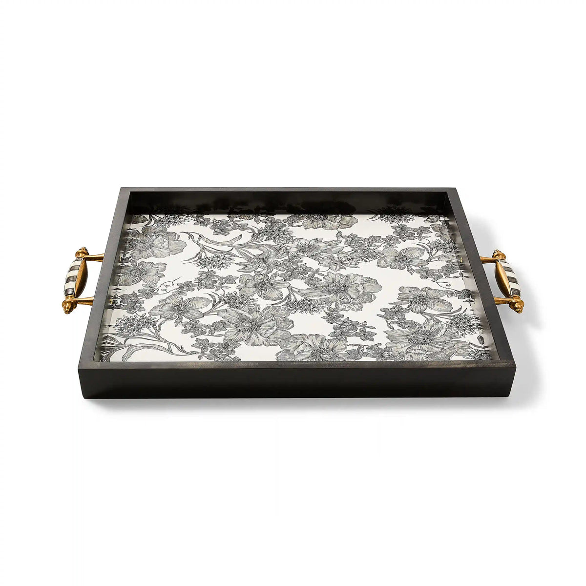 Rosy English Garden Serving Tray