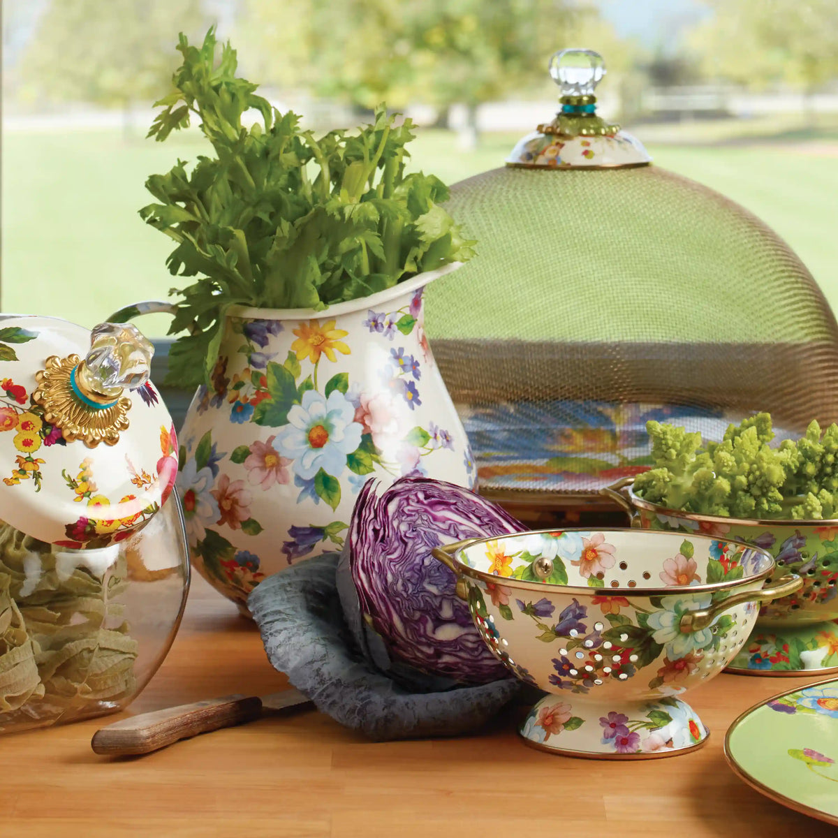 Royal Check Pitcher